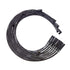 Moroso BB Chrysler Mopar Sleeved Str Plug HEI Ultra Spark Plug Wire Set - Black
