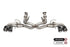Corsa 2020-2024 Chevrolet Corvette C8 RWD 3in Valved Cat-Back Delete w/ NPP w/4.5in CF PolishedTips