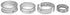 Clevite .080 OS HOUSING / .080 OS LENGTH FLANGE VW AIR COOLED Main Bearing Set