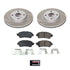Power Stop 17-18 Toyota Yaris iA Front Semi-Coated Rotor Kit