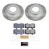 Power Stop 03-09 Toyota 4Runner Front Semi-Coated Rotor Kit
