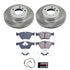 Power Stop 08-10 BMW 128i Front Semi-Coated Rotor Kit