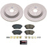 Power Stop 20-22 Toyota Highlander Rear Z17 Coated Brake Kit