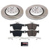 Power Stop 15-19 Volkswagen Golf R Rear Semi-Coated Rotor Kit