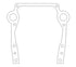 Cometic Oldsmobile Gen-2 Rocket V8 .020in Fiber Timing Cover Gasket