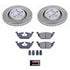 Power Stop 98-99 Volkswagen Jetta Front Semi-Coated Rotor Kit