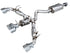 AWE 23-24 Toyota GR Corolla Track Edition Catback Exhaust - Chrome Silver Tips