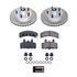 Power Stop 94-99 Dodge Ram 1500 Front Semi-Coated Rotor Kit