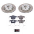 Power Stop 03-14 Volvo XC90 Rear Semi-Coated Rotor Kit