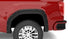 Lund 19-22 GM Silverado RX-Rivet Smooth Elite Series Fender Flares w/Black Bolts - Black 2pc Rear