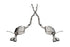 Corsa 2014-2021 Jeep Grand Cherokee Xtreme 2.5in Cat-Back Dual Rear Exit w/Twin 4in Polished Tips