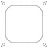 Cometic Holley 4500 Dominator Carb Gaskets .060in Fiber - Open Plenum - 10 Pack