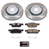 Power Stop 19-21 Lincoln Nautilus Front Semi-Coated Rotor Kit