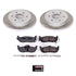 Power Stop 04-15 Nissan TITAN Rear Semi-Coated Rotor Kit