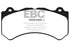 EBC 2018+ Dodge Durango SRT 6.4L Extra Duty Front Brake Pads