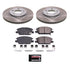 Power Stop 18-21 GMC Terrain Front Semi-Coated Rotor Kit