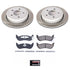 Power Stop 03-04 Mercury Marauder Rear Semi-Coated Rotor Kit