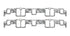 Cometic Chevy 348/409 W-Series Big Block V8 .060 FC Fiber Intake Manifold Gasket Set - Small Port