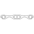 Cometic Chevy Gen1 Small Block V8 .030in MLS Exhaust Mani Gskt Set-1.550in x 1.450in Square Ports