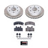 Power Stop 92-00 GMC Yukon Front Semi-Coated Rotor Kit