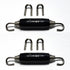 Stainless Bros Spring Tab Kit - 5 Pack SS304 (5 Springs 10 Hooks and 5 Black Silicone Sleeves)