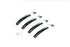 Putco 14-18 Chevy Silverado LD - 4 Door - w/o Passenger Side Keyhole Door Handle Covers