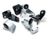 Innovative 96-00 Civic Billet Conversion K-Series Black Engine Mount Kit Solid Bushings