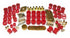 Prothane 07-11 Jeep Wrangler Total Kit - Red