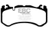 EBC 12-18 Mercedes-Benz G63 AMG (BM463) 5.5TT Extra Duty Front Brake Pads