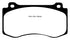 EBC 05-10 Chrysler 300C 6.1 SRT8 Yellowstuff Front Brake Pads (Excl 6 Piston Calipers)
