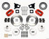 Wilwood Forged Dynalite Front Kit 11.00in Red AMC 71-76 OE Disc w/o Bendix Brakes