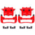 Power Stop 04-06 Infiniti QX56 Front Red Calipers w/Brackets - Pair