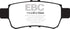 EBC 05-10 Honda Odyssey 3.5 Yellowstuff Rear Brake Pads