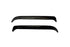 AVS 87-04 Peterbilt 320 Ventshade Extra Wide 2pc - Black