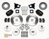 Wilwood Forged Dynalite Front Kit 11.00in AMC 71-76 OE Disc w/o Bendix Brakes