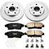 Power Stop 92-01 Toyota Camry Front Z17 Evolution Geomet Coated Brake Kit