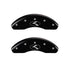 MGP 2 Caliper Covers Engraved Front Circle K/Kia Black Finish Silver Char 2018 Kia Rio