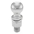 Curt 2-5/16in Trailer Ball (1-1/4in x 3in Shank 6000lbs Chrome Packaged)
