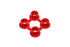 Energy Suspension Polaris XP 1000 Shifter/Brake Pedal Bushing - Red