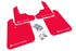 Rally Armor 93-01 Subaru Impreza RS Red UR Mud Flap w/ White Logo