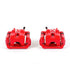 Power Stop 06-15 Mazda MX-5 Miata Rear Red Calipers w/Brackets - Pair