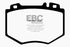 EBC 03-06 Mercedes-Benz CL600 5.5 Twin Turbo Yellowstuff Front Brake Pads