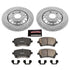 Power Stop 03-10 Audi A8 Quattro Rear Z23 Evolution Sport Brake Kit
