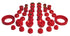 Prothane 92-96 Honda Prelude Total Kit - Red
