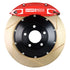 StopTech 90-92 Porsche Carrera 2 Front BBK ST-40 Caliper Red / 2pc Zinc Slotted 355x32mm Rotor