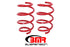 BMR 15-17 S550 Mustang Front Handling Version Lowering Springs - Red