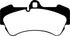 EBC 04-07 Porsche Cayenne 3.2 Ultimax2 Front Brake Pads
