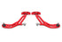 BMR 10-14 Ford Mustang Adj. Lower A-Arms Delrin/Rod End w/ 19mm STD. Ball Joint - Red