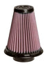 K&N Filter Universal Rubber Filter 2.5 inch Flange 5.25 inch Base 5.75 inch Height