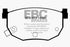 EBC 99-01 Hyundai Elantra 2.0 Redstuff Rear Brake Pads